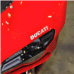 /DUCATI DECAL（シルバーグレイ）　フロントカウル用　　For　848／848evo／1098／1098R／　　　1198／1198s／1198sp／1198R