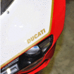 /DUCATI DECAL（ゴールド）　フロントカウル用　　For　848／848evo／1098／1098R／　　　1198／1198s／1198sp／1198R