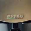 /DUCATI 3D DECAL DARK：MATT BLACK　　　　ディアベル ダーク使用リアシートカウル用：ブラックマット