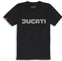 DUCATIANA '80 BLACK ショートスリーブ Tシャツ L ：　●店頭在庫有り、即納可能です！　　　★セール価格 [987701035]